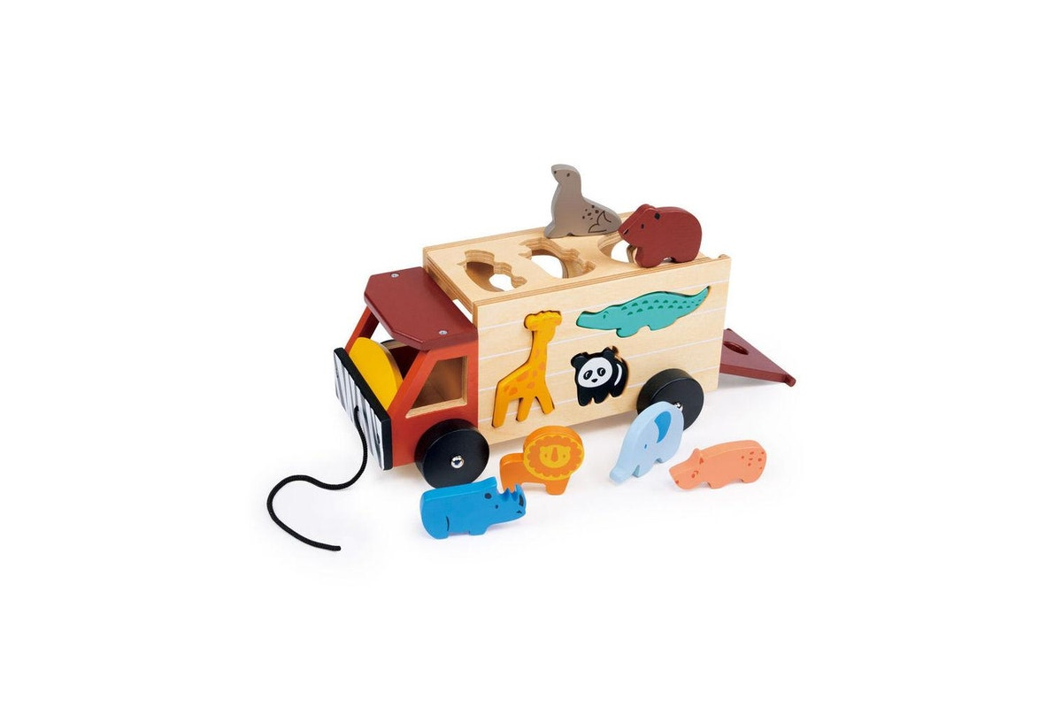 Shape Sorting Safari Truck