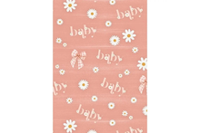 Folded Wrap - Baby Girl Bows & Flowers