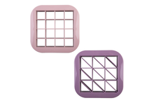 Bite Size Sandwich Cutters - Pink/Purple