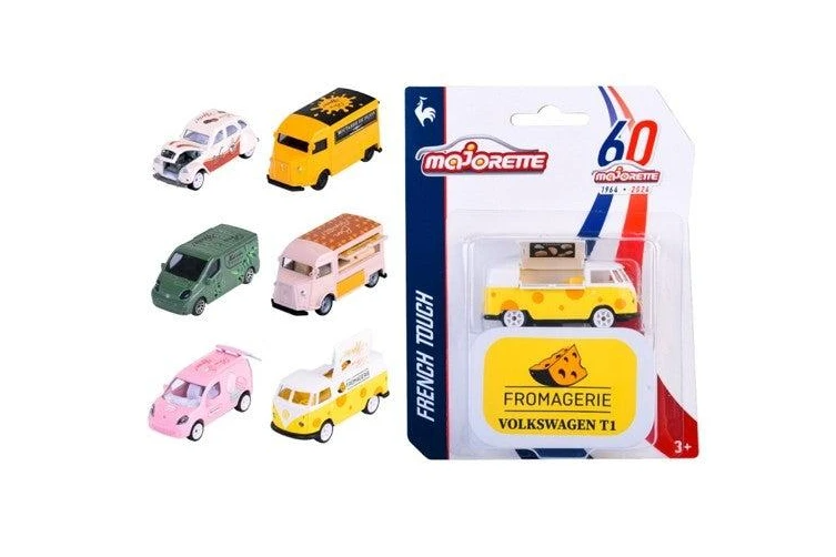 French Touch Deluxe Cars 6 Asst