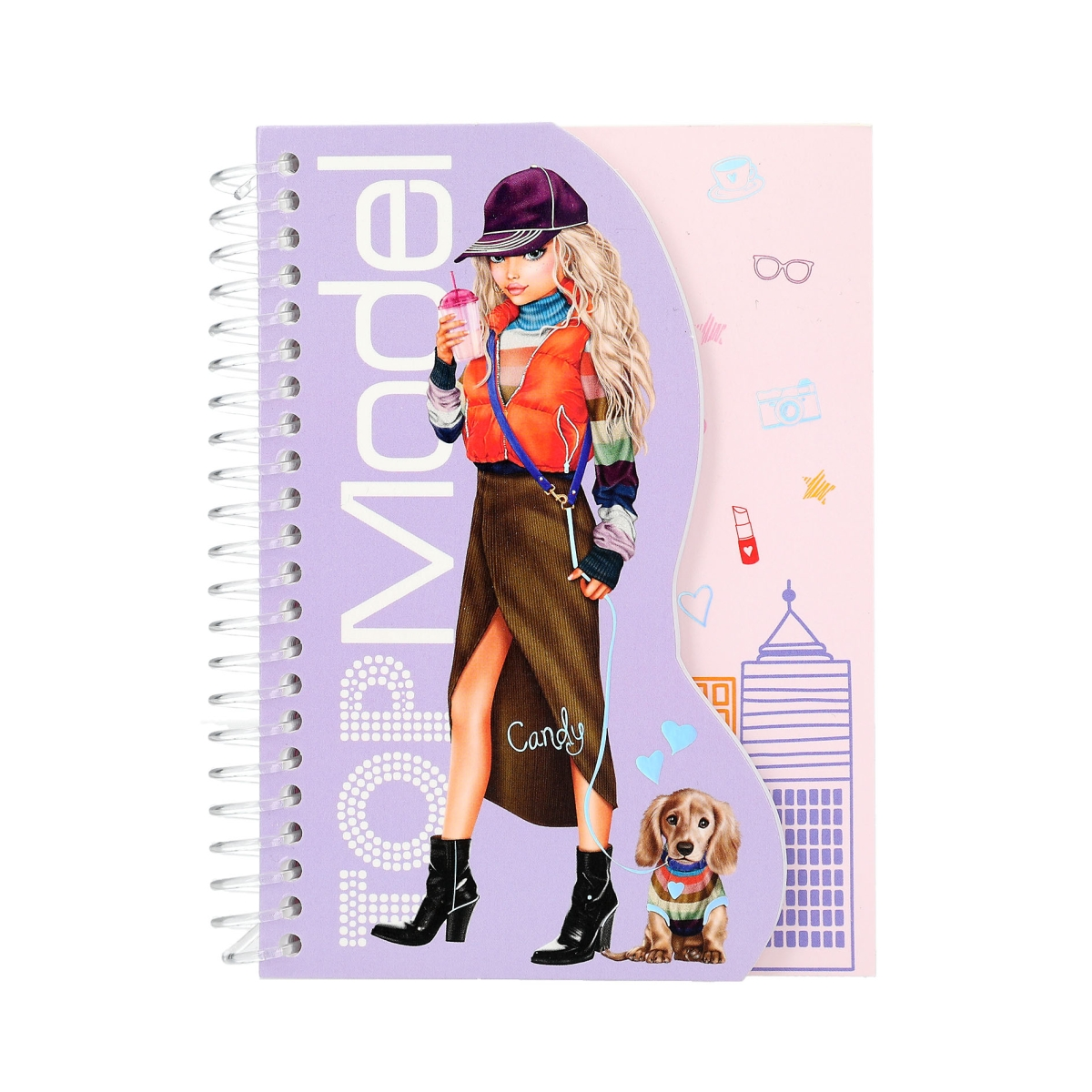 TOPModel A5 Spiral Notebook