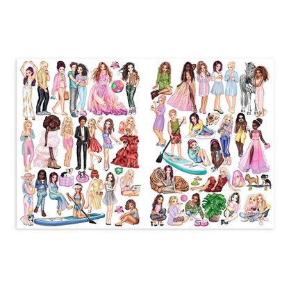 TOPModel Stickerworld - Photoshoot