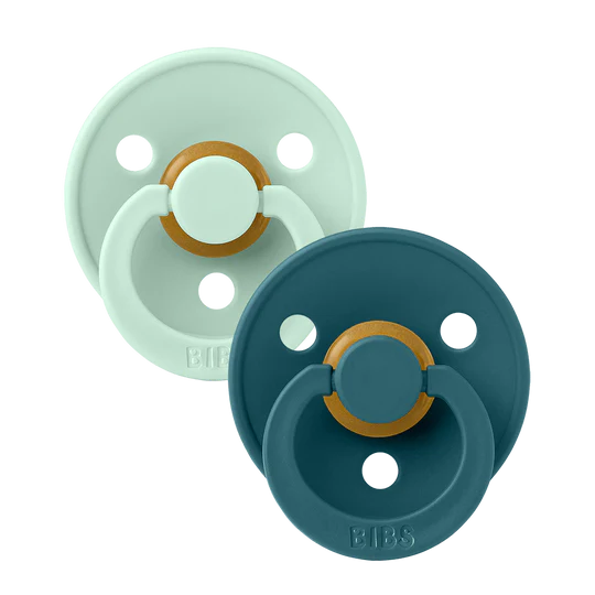 Round Pacifier Dummies Size 2 (6-18 Months) - 2pk