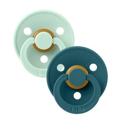 Round Pacifier Dummies Size 2 (6-18 Months) - 2pk