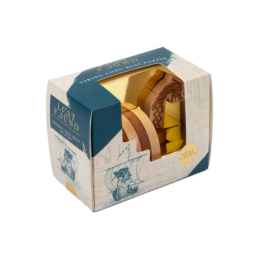 Lost & Found Viking Long Boat Puzzle