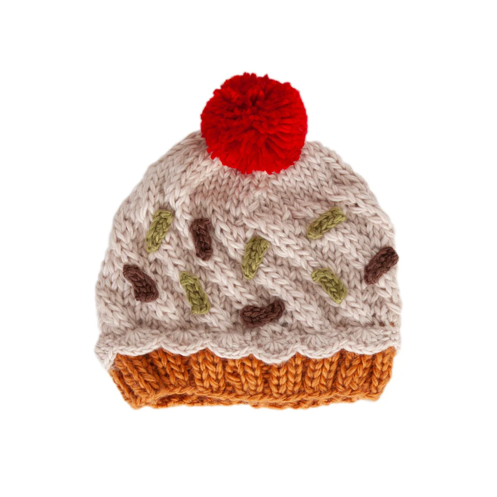 Beanie - Cupcake Green