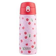 Stainless Steel Double Wall Insulated Drink Bottle - 550ml - Cherry Crush