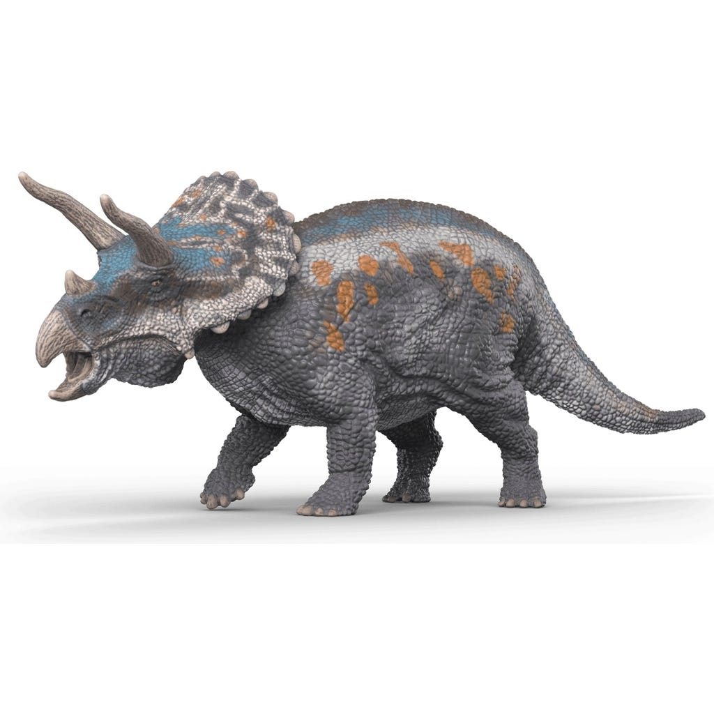 Triceratops Blue/Grey