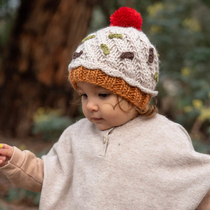 Beanie - Cupcake Green