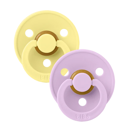 Round Pacifier Dummies Size 1 (0-6 Months) - 2pk