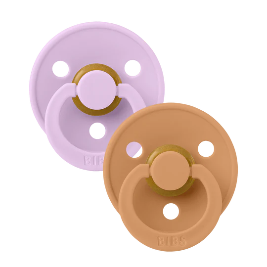 Round Pacifier Dummies Size 1 (0-6 Months) - 2pk