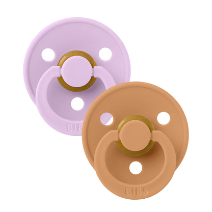 Round Pacifier Dummies Size 1 (0-6 Months) - 2pk