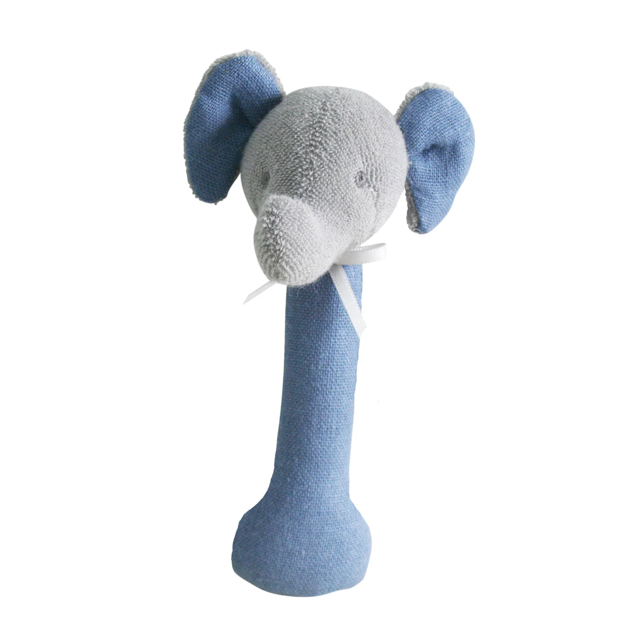 Elephant Stick Rattle - Chambray