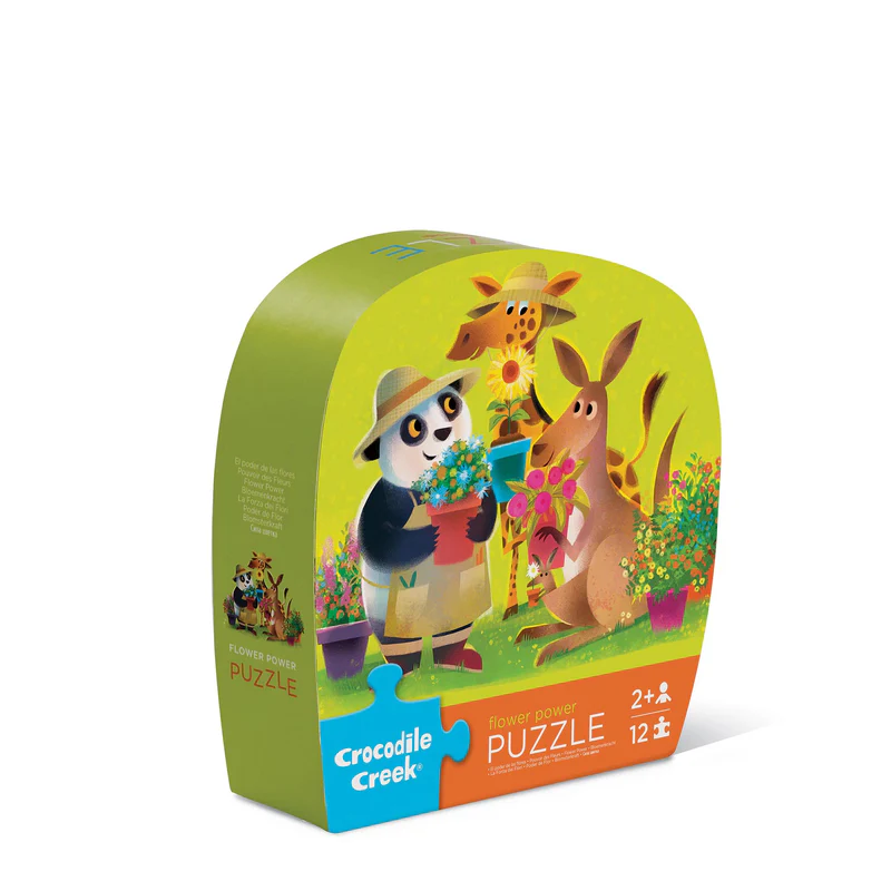 12 pc Mini Puzzle - Flower Power
