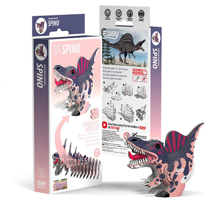 3D Cardboard Model Kit - Spino