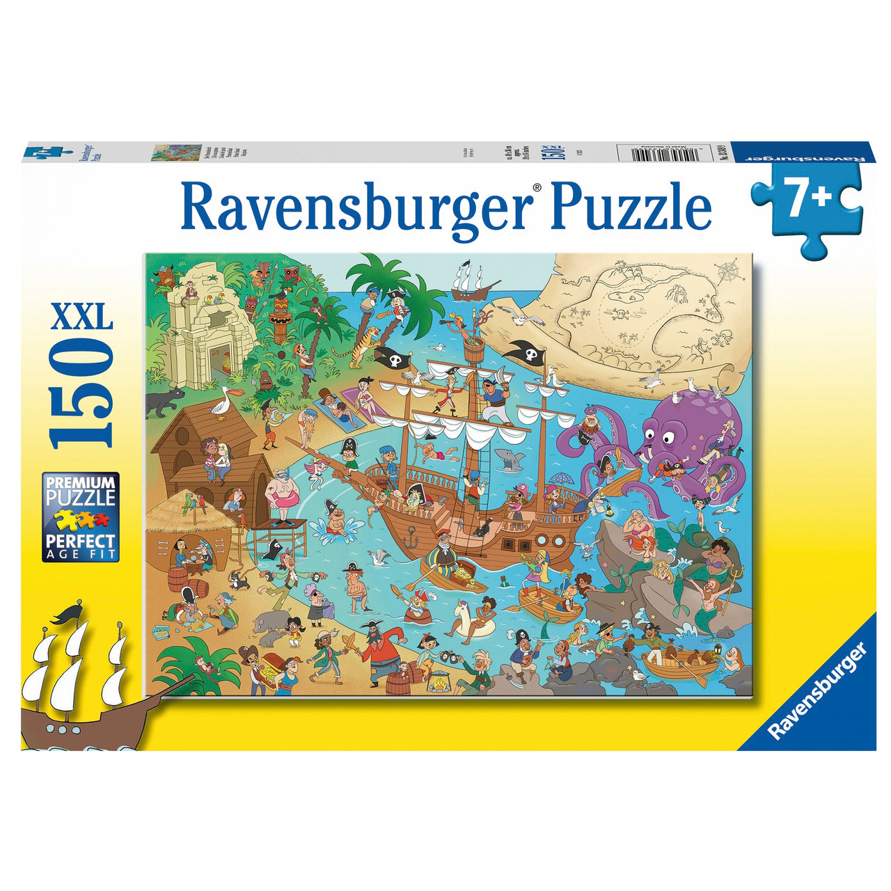 150 pc Puzzle - Pirate Island