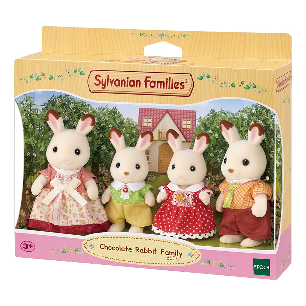 Chocolate Rabbit Family