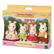 Chocolate Rabbit Family