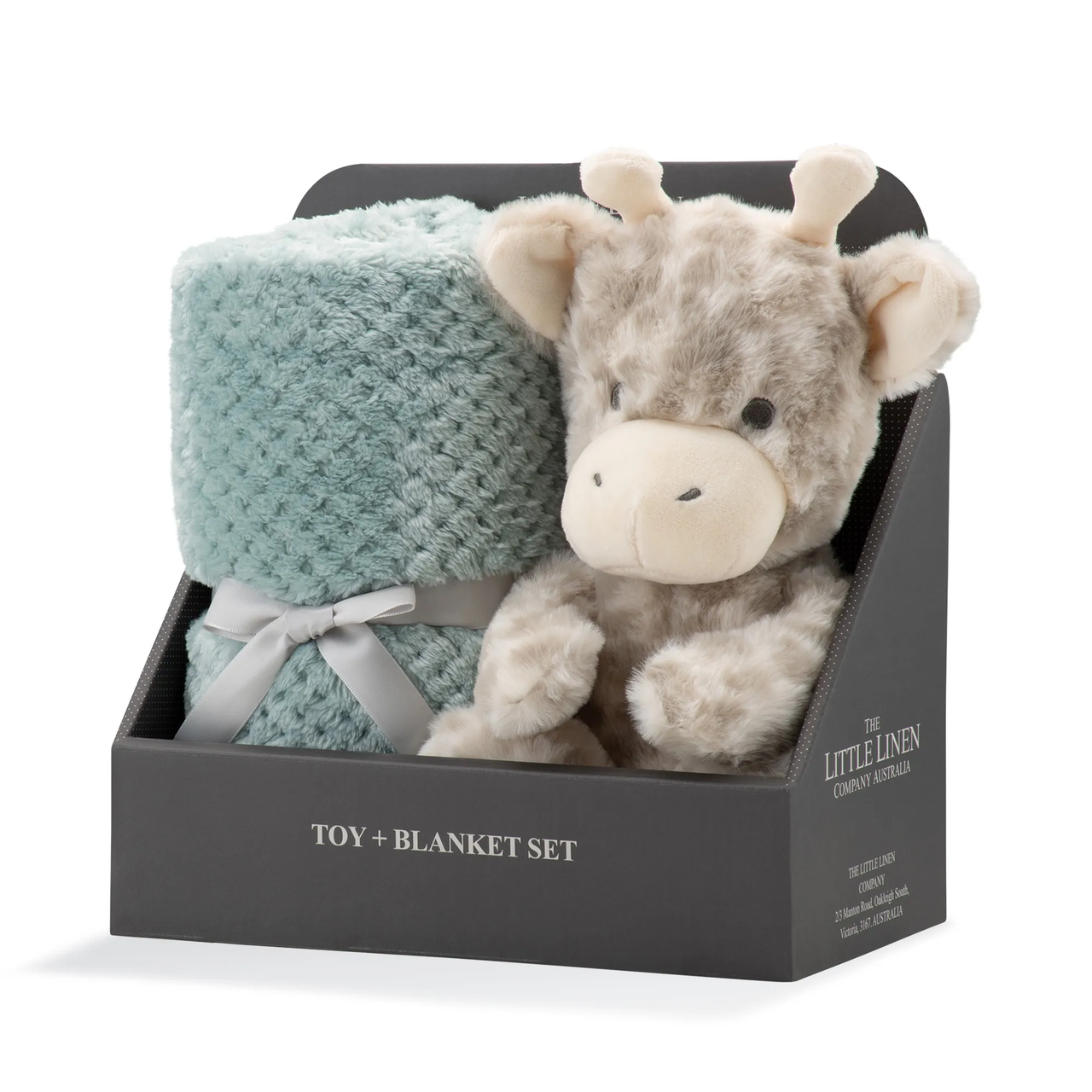 Plush Toy & Blanket Set - Savannah Giraffe