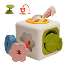Peek and Play Silicone Cube