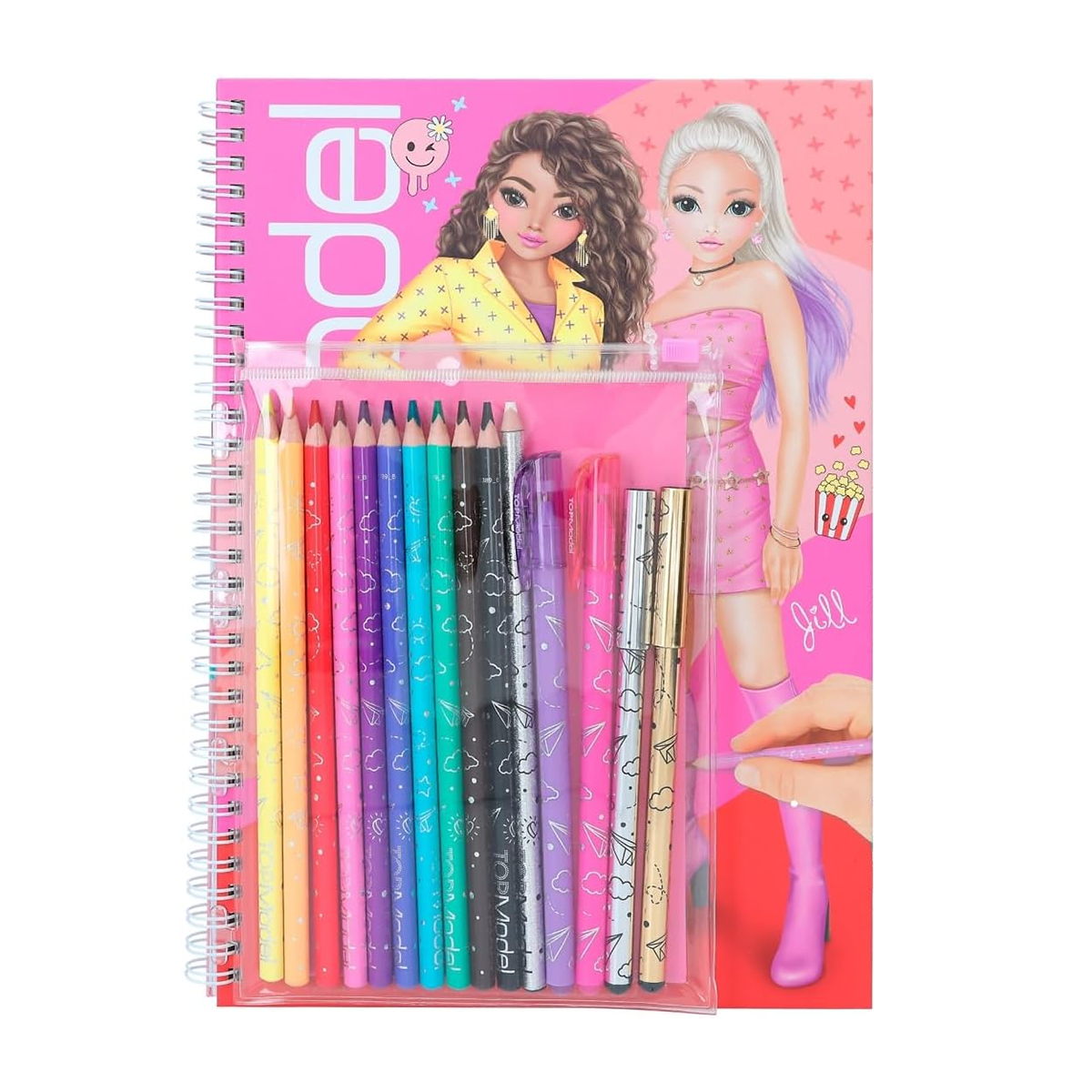 TOPModel Colouring Book Set