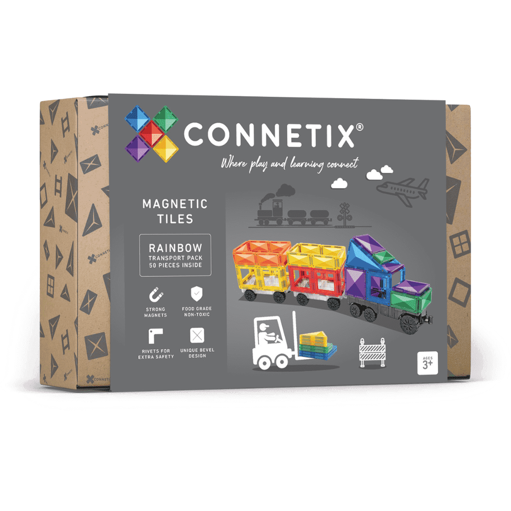 Connetix Rainbow Transport Pack (50 pc)