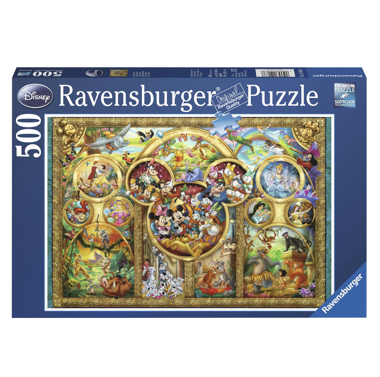 500 pc Puzzle - Disney Family Puzzle