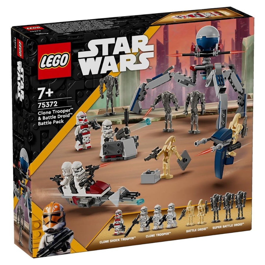 Clone Trooper and Battle Droid Battle Pack 75372