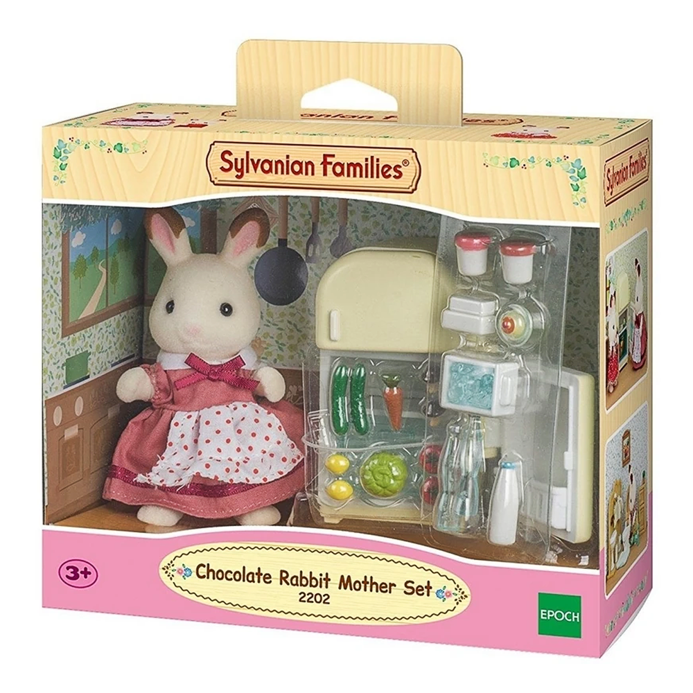 Chocolate Rabbit Mother Set