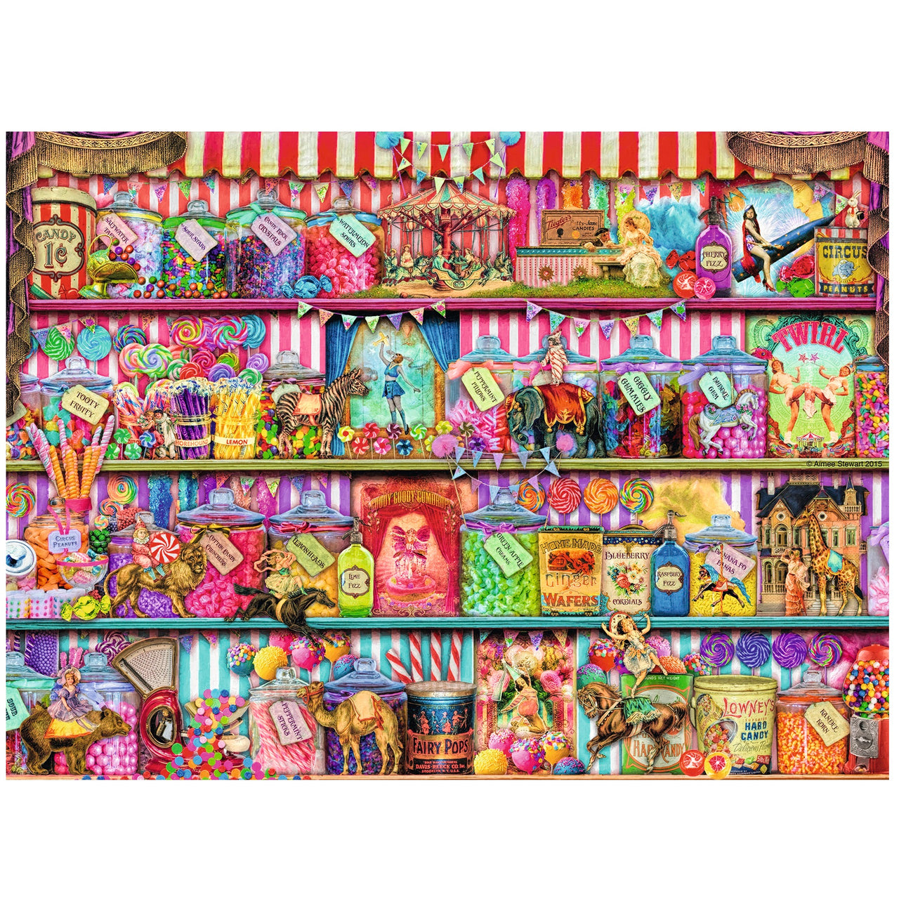 500 pc Puzzle - The Sweet Shop (Aimee Stewart)