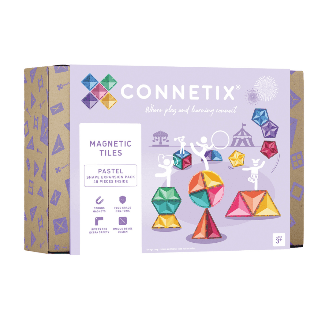 Connetix Pastel Shape Expansion Pack (48 pc)