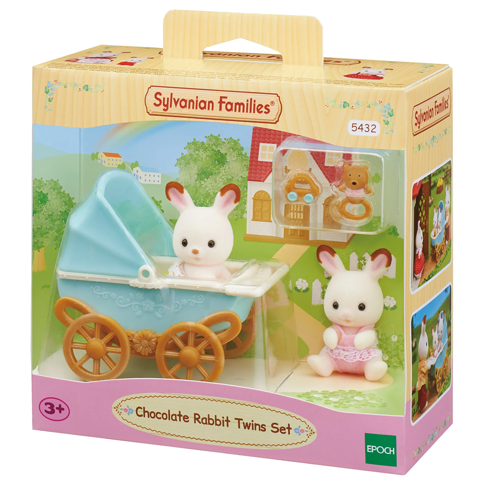 Chocolate Rabbit Twins Set