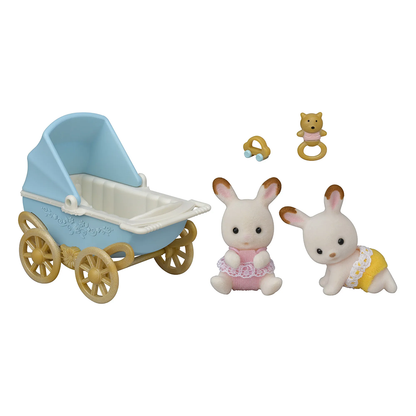 Chocolate Rabbit Twins Set