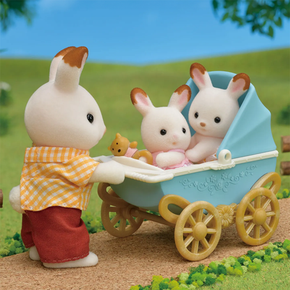 Chocolate Rabbit Twins Set