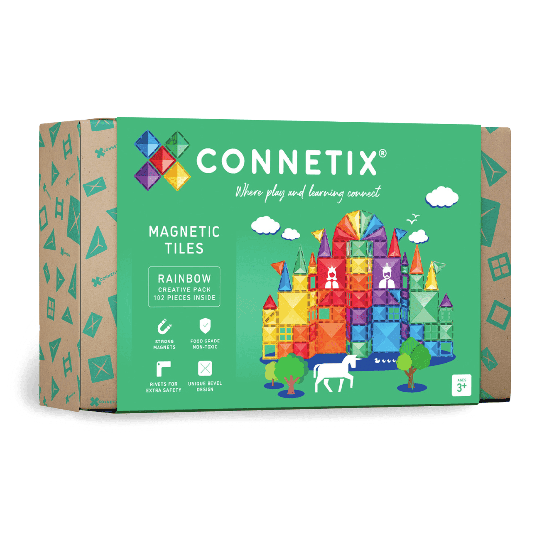 Connetix Rainbow Creative Pack (102 pc)