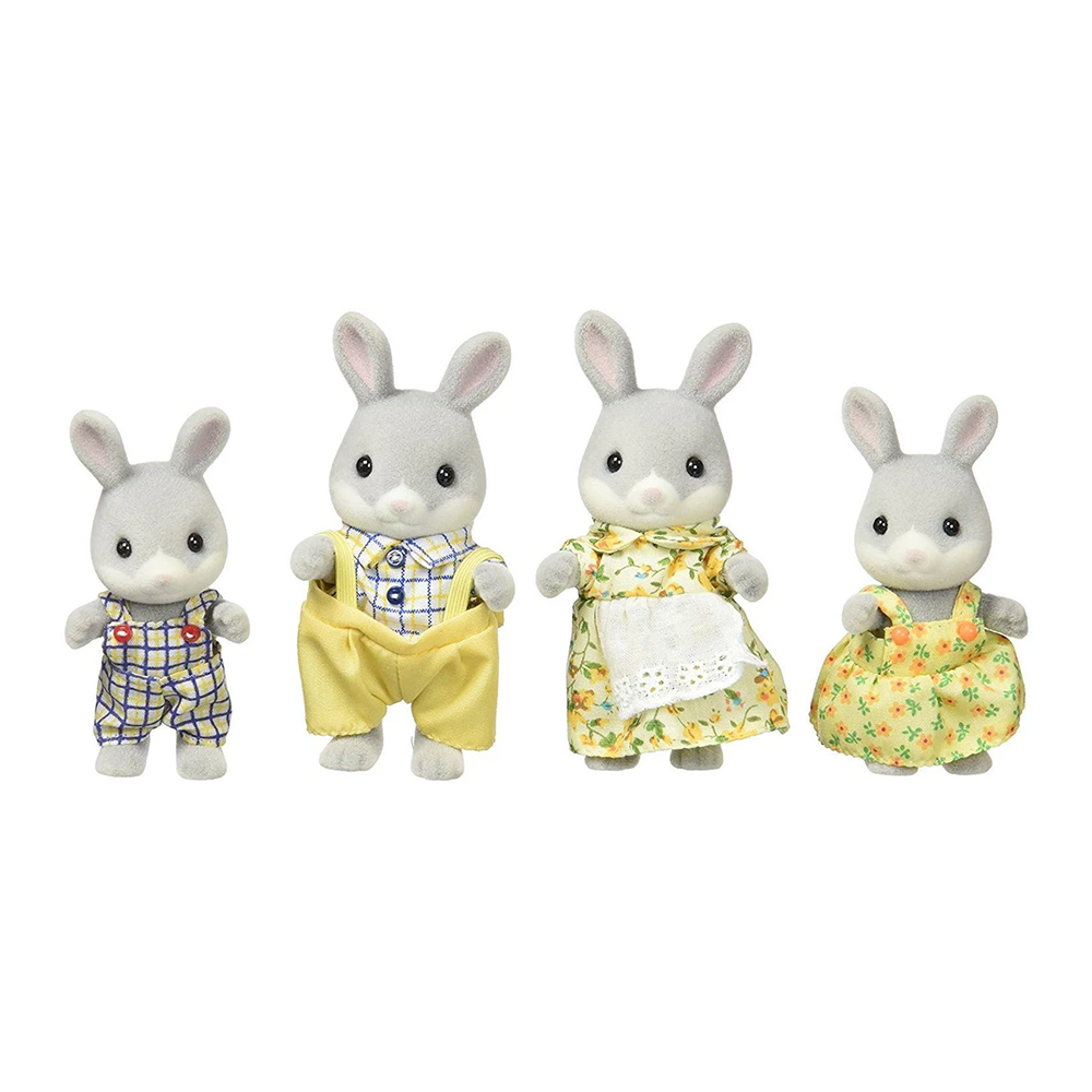 Cottontail Rabbit Family