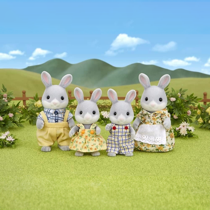 Cottontail Rabbit Family