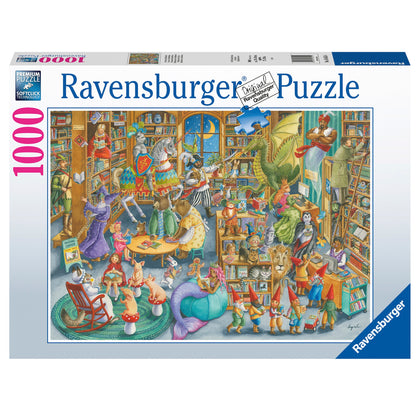 1000 pc Puzzle - Midnight At The Library