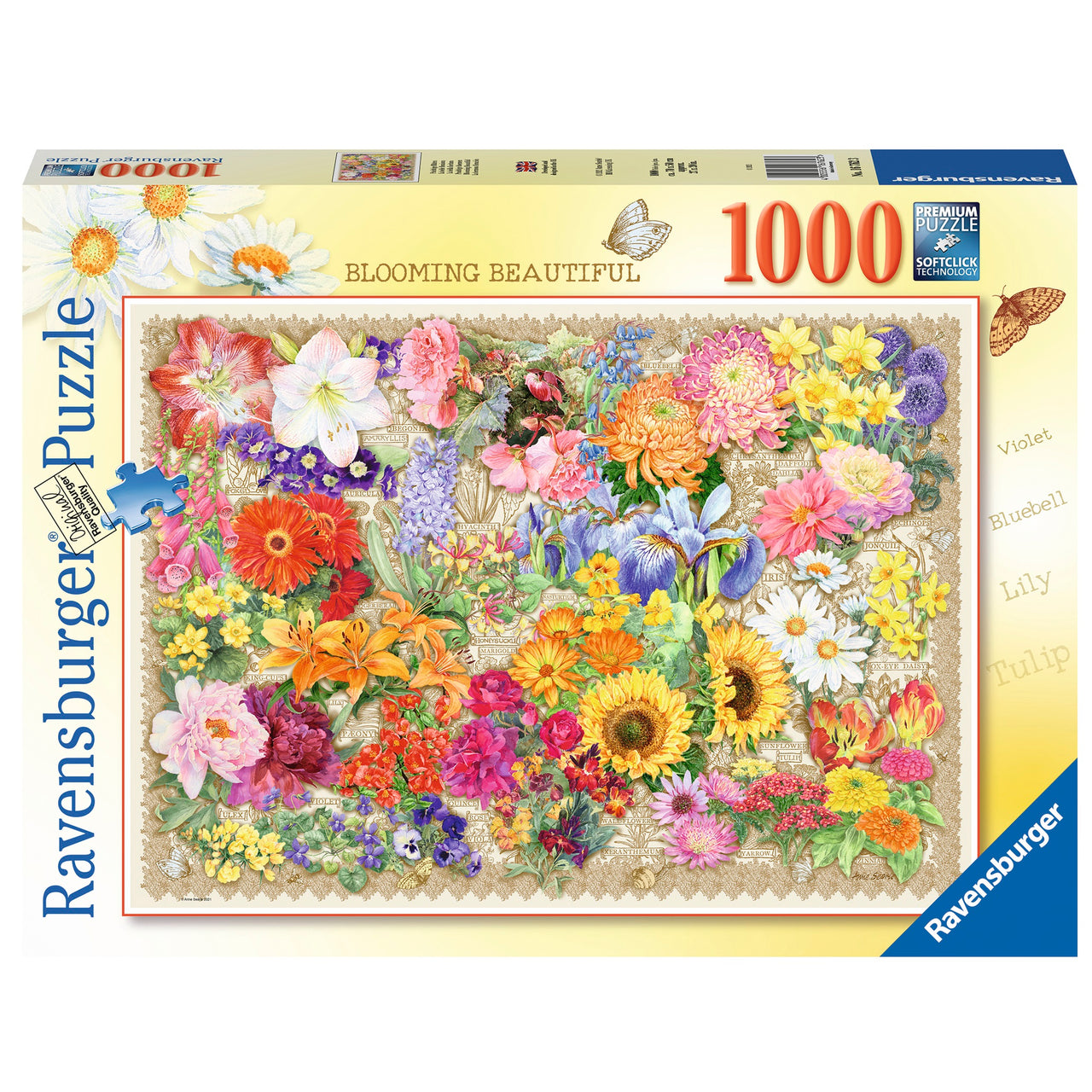 1000 pc Puzzle - Blooming Beautiful