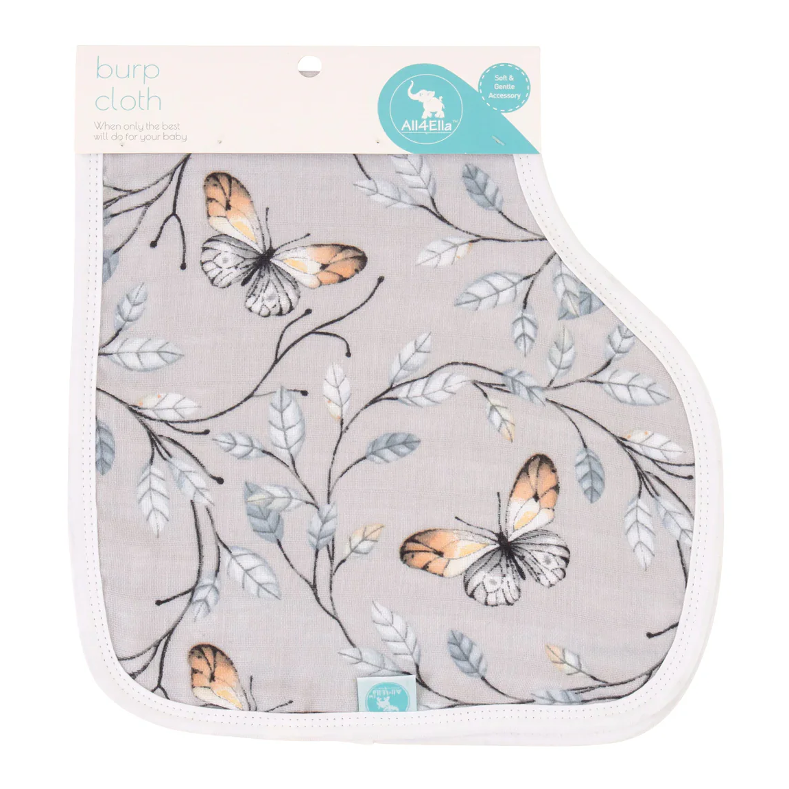Burp Cloth - Butterfly