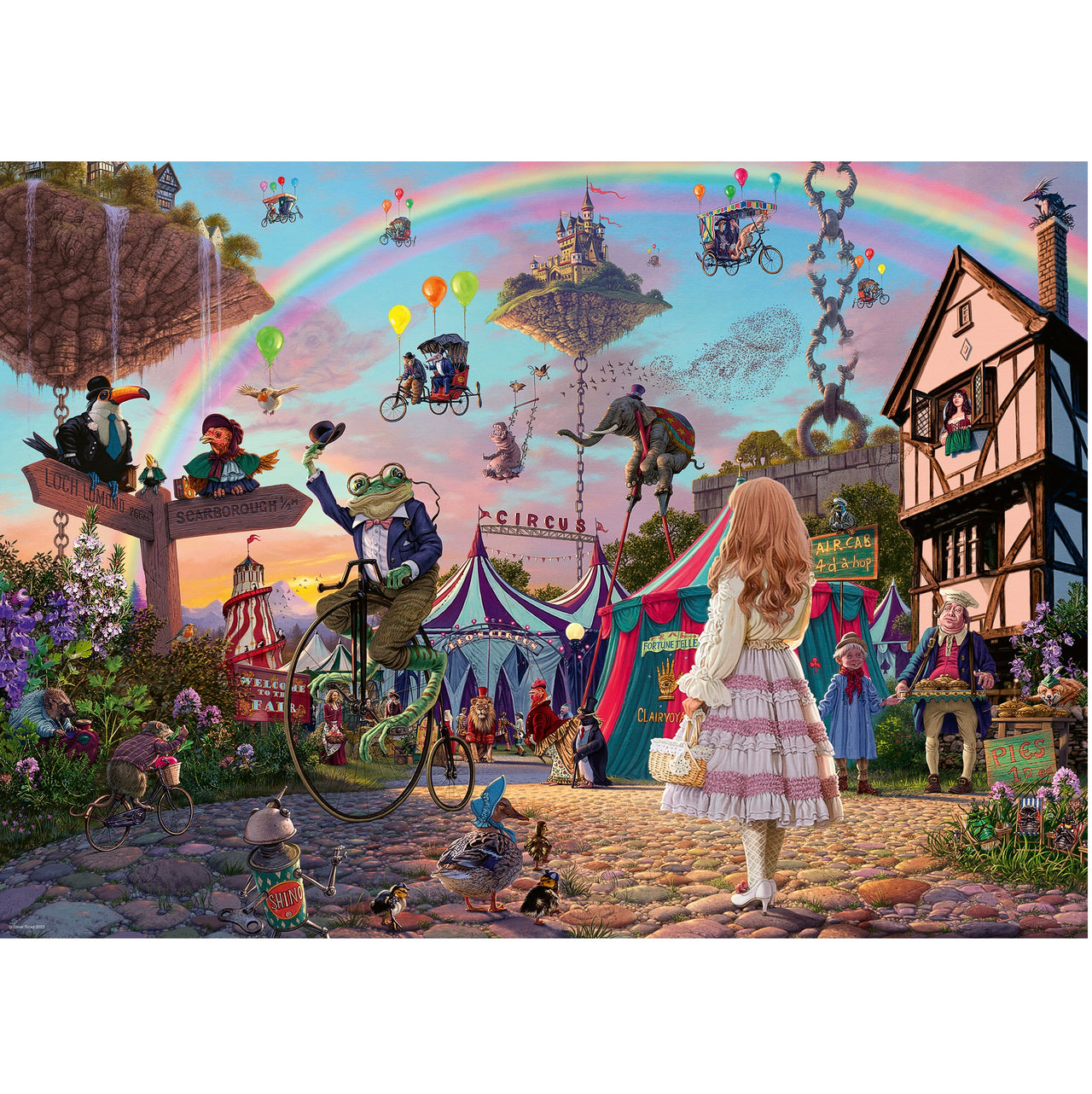 1000 pc Puzzle - Enchanted Circus