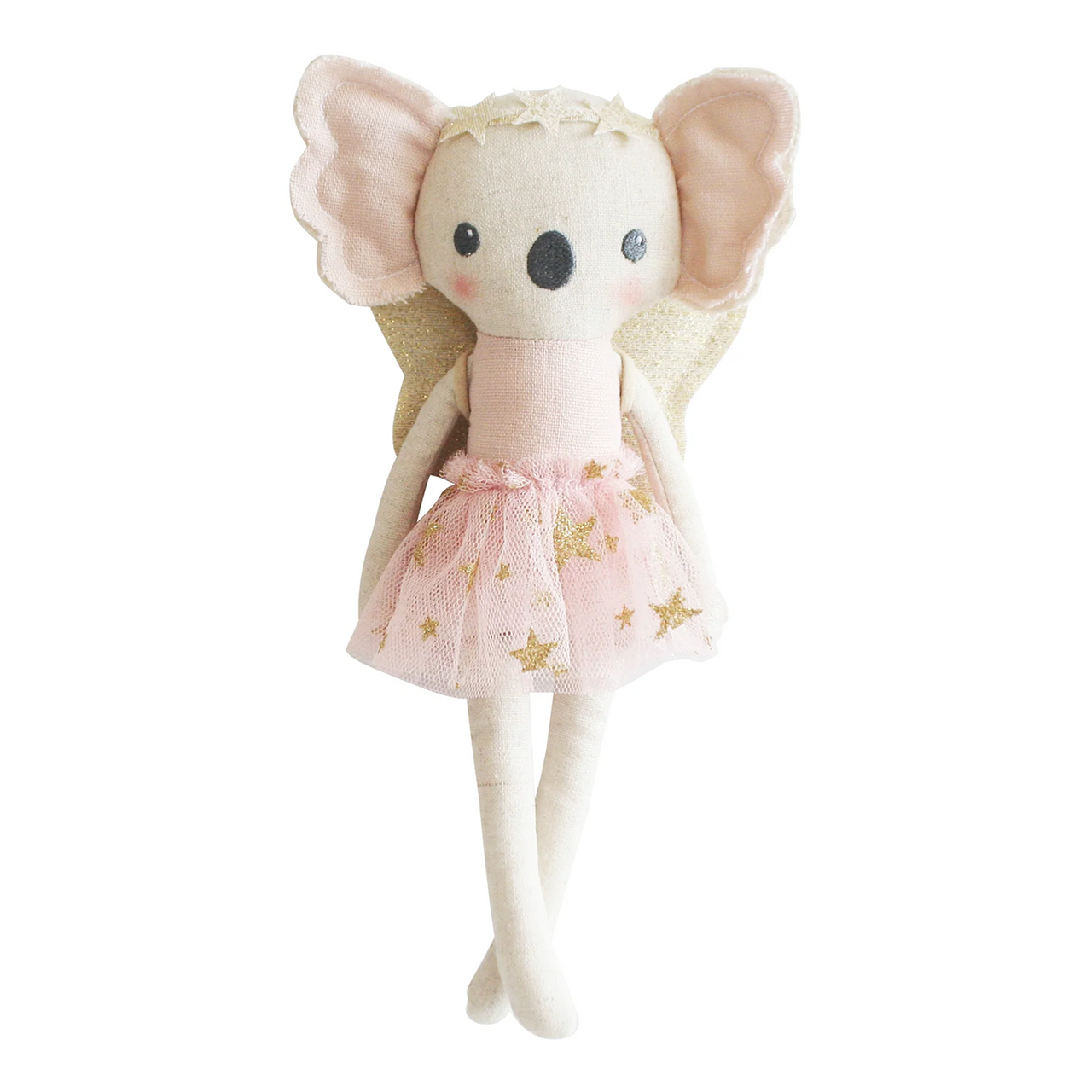 Mini Koala Dress Up Doll - Pink Gold