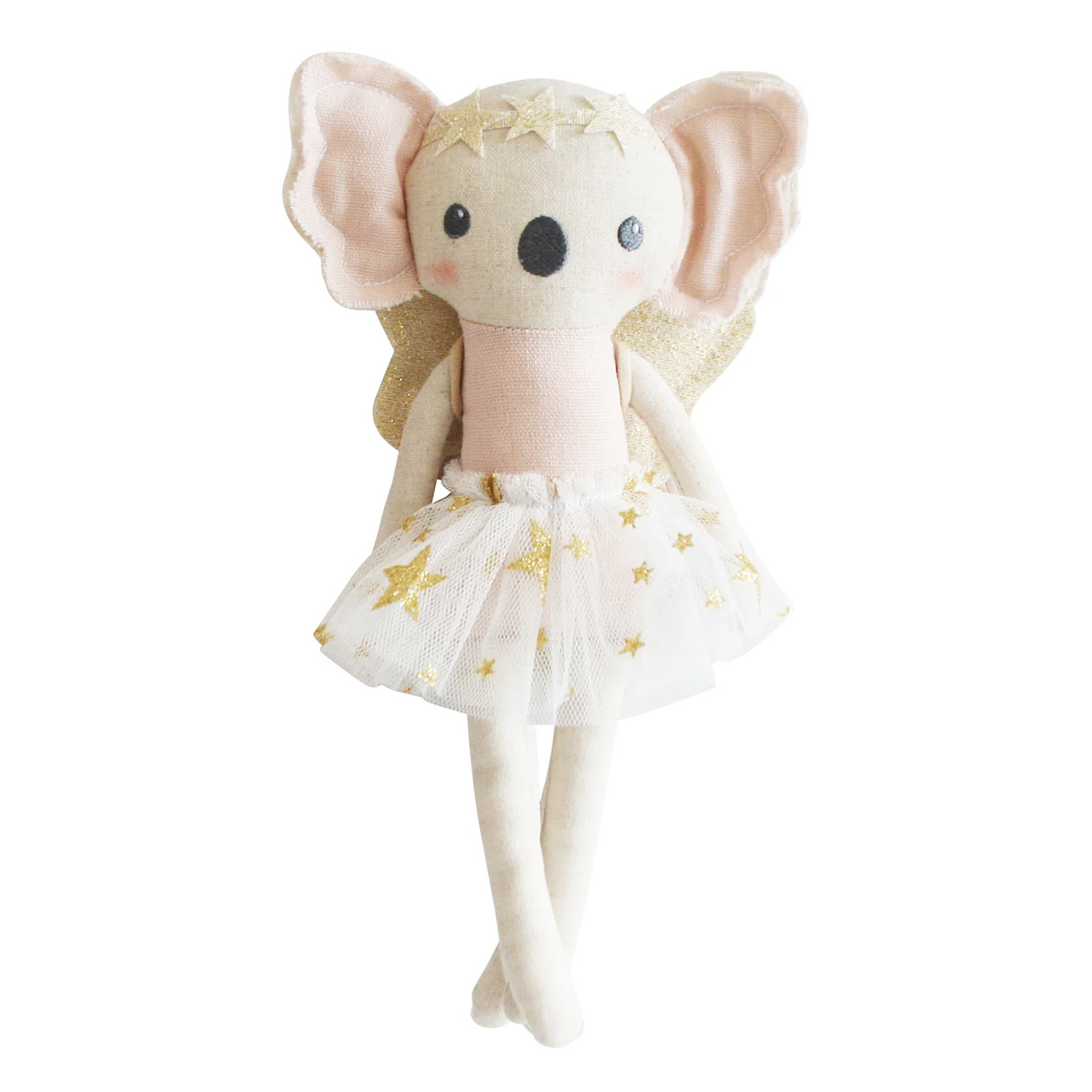 Mini Koala Dress Up Doll - Ivory Gold