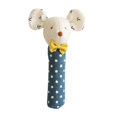 Mouse Squeaker - Navy