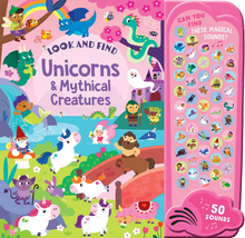 Look and Find Unicorns & Mythical Creatures - 50 Button Mega Sound Book