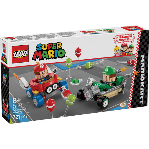 Mario Kart - Baby Mario Vs Baby Luigi - 72034