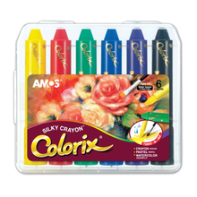 Colorix Silky Crayons - 6 Pack
