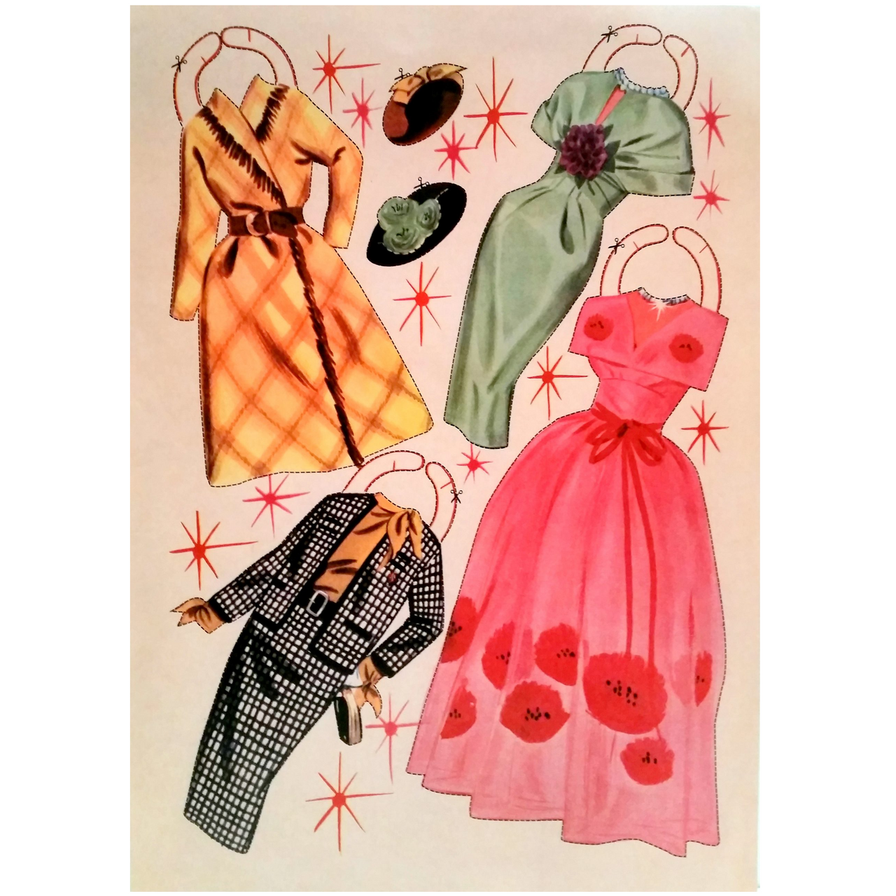 Retro Paper Dolls