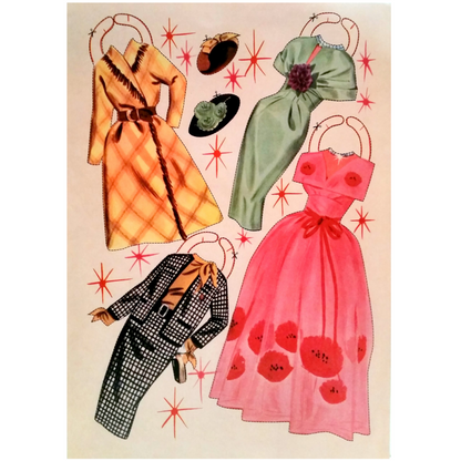 Retro Paper Dolls
