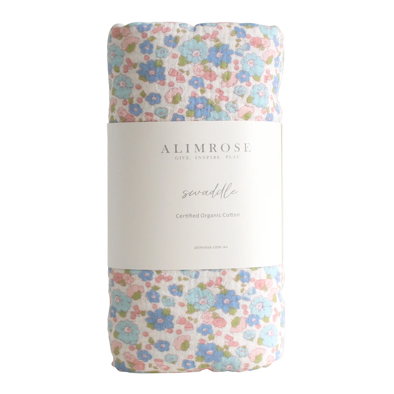 Muslin Swaddle - Liberty Blue